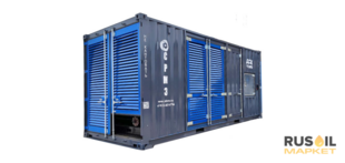 Компрессорная группа для проведения пневматических испытаний трубопроводов